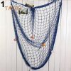 Ornaments |   Decorative Nautical Fishing Net Beach Scene Home Party Decoration With Shell Gadgets & Accessories Ornaments beige