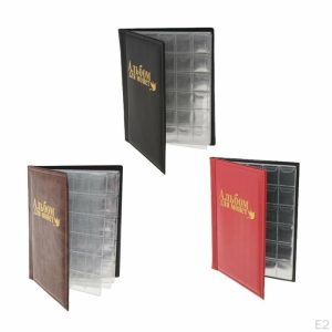 Photo Albums |   10 250Pcs Holder For Coins Scrapbooks Coin Sheets Photo Albums black