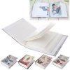 Photo Albums |   100 Pictures Pockets Photo Album Interstitial Photos Book Case Kid Memory Gift Photo Albums as the picture