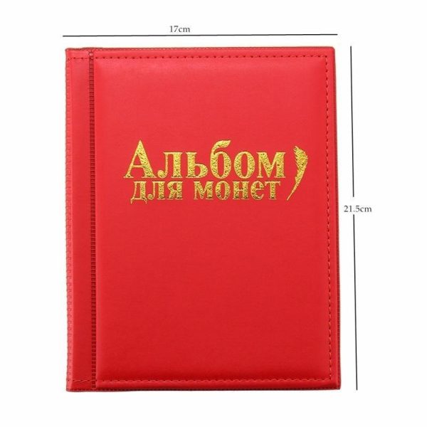 Photo Albums |   250 Coins Collection Holders Storage Money Penny Pocket Album Book Folder Photo Albums black