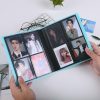 Photo Albums |   3 "Solid Color Large Capacity Album Polaroid Game Card Star Card Storage Collection Photo Albums black