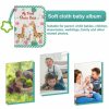 Photo Albums |   Baby Photo Album Promote Brain Development Create Lasting Memories Soft Cloth Photo Book For Newborns Photo Albums green