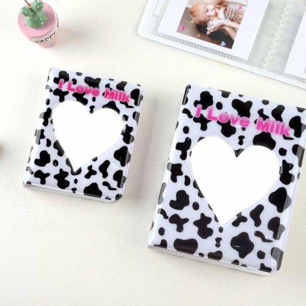 Photo Albums |   Card Holder Innovative Minimalist Not-Yellowing Useful Cashing Idol Picture Book For Photograph Photo Albums black white