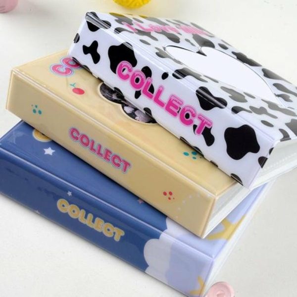 Photo Albums |   Card Holder Innovative Minimalist Not-Yellowing Useful Cashing Idol Picture Book For Photograph Photo Albums black white