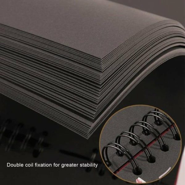 Photo Albums |   Diy Memory Scrapbook Album With Elegant Bow Ribbon Decoration Thickened Cardboard Wedding Anniversary Photo Album Photo Albums black