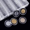 Photo Albums |   Gasket Coin Capsule Pads Protect Case 17/20/25/27/30Mm 100Pcs Holder Storage Box Photo Albums Photo Albums