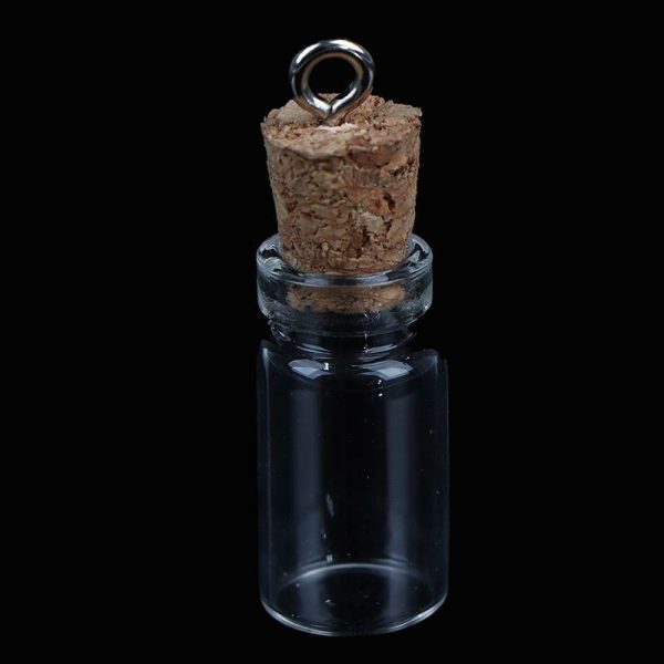 Statues & Sculptures |   10Pcs Mini Glass Bottles Small Vials Cork Glass Jars Multi Usage Cork Wish Glass Statues & Sculptures Statues & Sculptures