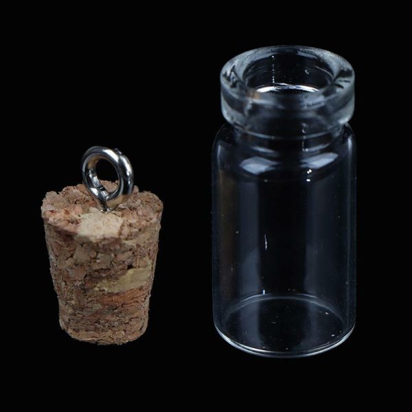 Statues & Sculptures |   10Pcs Mini Glass Bottles Small Vials Cork Glass Jars Multi Usage Cork Wish Glass Statues & Sculptures Statues & Sculptures