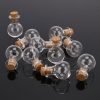 Statues & Sculptures |   10X Small Glass Bottles Miniature Potion Bottle Mini Cork Glass Vials Wedding Statues & Sculptures Statues & Sculptures