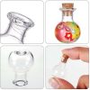 Statues & Sculptures |   10X Small Glass Bottles Miniature Potion Bottle Mini Cork Glass Vials Wedding Statues & Sculptures Statues & Sculptures