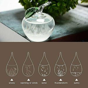 Statues & Sculptures |   50Mlchangeable Glass Weather Change Bottle  Desktop Decoration Glass Crafts Statues & Sculptures Statues & Sculptures