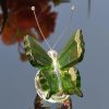 Statues & Sculptures |   Crystal Butterfly Ornaments Crafts Glass Paperweight Home Wedding Decoration Statues & Sculptures blue