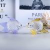 Statues & Sculptures |   Crystal Glass Goldfish Ornaments Desk Decoration Creative Home Decoration Amber Carving Gift Statues & Sculptures amber