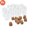 Statues & Sculptures |   Hi 10X Mini Empty Glass Cork Bottles Pendant Charm Vials Wish Bottles Craft Statues & Sculptures as the picture