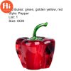 Statues & Sculptures |   Hi Excellent Heat-Resistant Personalized Gifts Artificial Pepper Removable Faux Crystal Fake Chili Decor Table Ornament For Living Roomhi Statues & Sculptures as the picture