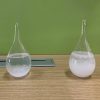 Statues & Sculptures |   Home Decor Weather Forecast Bottle Creative Teardrop Shaped Storm Glass Statues & Sculptures Statues & Sculptures