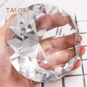 Statues & Sculptures |   Talos Nail Art Display Manicure Show Prop Transparent Glass Hand Model Shoot Ornament Statues & Sculptures as the picture