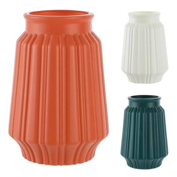 Vases |   Convenient Vase Aesthetic Polyethylene Shatterproof Vases navy blue