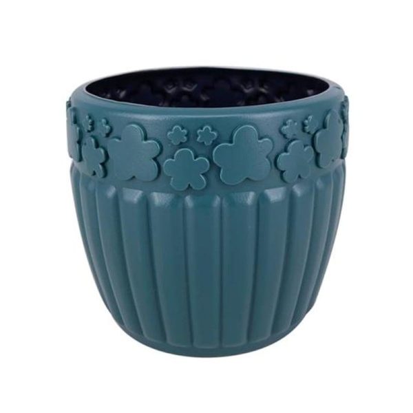 Vases |   Creative Flower Vase Flower Hydroponic Nice-Looking Nordic Style Dried Plant Pot Household Supplies Vases navy blue