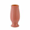 Vases |   Durable Plastic Vase Exquisite Heavy Duty Wide Opening Vases light green