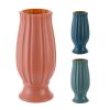 Vases |   Durable Plastic Vase Exquisite Heavy Duty Wide Opening Vases light green