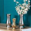 Vases |   Fashion Decorative Vase Wide Application Stainless Steel Exquisite Vases golden