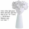 Vases |   Fashion Flower Vase Cute 5 Colors Attractive Vases black