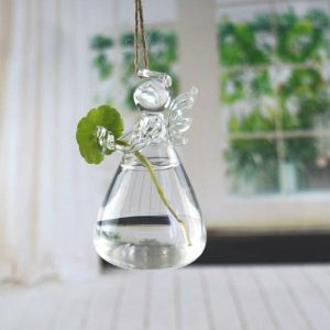 Vases |   Flower Holder Durable Clear Eye-Catching Hydroponic Vase Stylish Appearance Flower Vase Flower Container Garden Decor Vases transparent