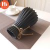 Vases |   Hi Plastic Vases Home Decoration Anti-Ceramic Vases European Wedding Modern Decorations Rattan-Like Unbreakable Creative Simplicity Vases black