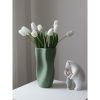 Vases |   Morandi Ceramic Vase Decorations, Flower Arrangement, Water Care Living Room Decorations, Flower Niche Design Vases green