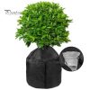 Vases |   Plant Winter Protection Pot Plant Frost Protection Cover Flower Pot Protection Bag Winter Outdoor Fruit Trees Potted Plants Protector Vases black