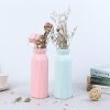 Vases |   Plastic Flower Vase Creative Nordic Decoration Home Imitation Ceramic Vase Vases gray