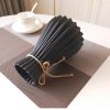 Vases |   Plastic Vases Home Decoration Anti-Ceramic Vases European Wedding Modern Decorations Rattan-Like Unbreakable Creative Simplicity Vases black