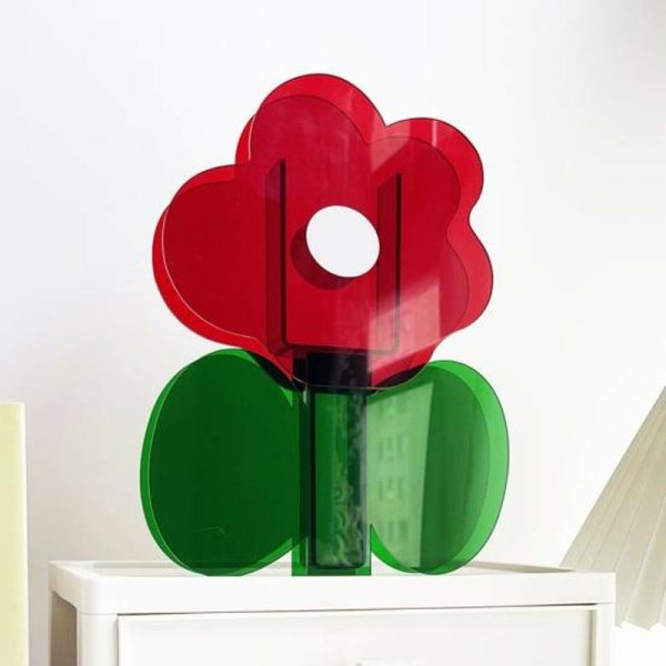 Vases |   Special Flower Vase Stable Compact Hydroponic Vases green