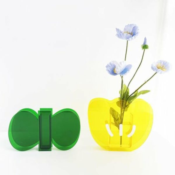 Vases |   Special Flower Vase Stable Compact Hydroponic Vases green