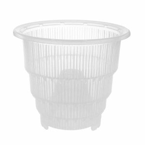 Vases |   (Su)10/12/15Cm Orchid Clear Flower Pot Plastic Slotted Breathable Orchid Pots Vases as the picture