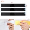 Wall Stickers |   10Pcs/Set Striped Mirror Stickers Removable Acrylic Wall Decals Wall Stickers black