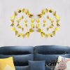 Wall Stickers |   12Pcs Wall Sticker Removable 3D Minimalist Imitation Dragonfly Decals Swallow Wall Stickers Wall Stickers golden