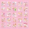 Wall Stickers |   25Pcs Cute Stickers Set Easy To Peel Stick High-Definition Printing Lovely Wide Application Stickers For Girls Wall Stickers blue