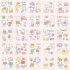 Wall Stickers |   25Pcs Cute Stickers Set Easy To Peel Stick High-Definition Printing Lovely Wide Application Stickers For Girls Wall Stickers blue