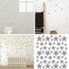 Wall Stickers |   39Pcs/Set Five-Pointed Star Pattern Removable Wall Stickers Kids Bedroom Decor Wall Stickers black