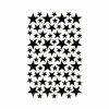 Wall Stickers |   39Pcs/Set Five-Pointed Star Pattern Removable Wall Stickers Kids Bedroom Decor Wall Stickers black