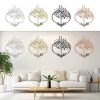 Wall Stickers |   3D Acrylic Mirror Wall Decoration Sticker Islamic Muslim Scripture Calligraphy Muslim Wall Art Quotes Home Decor Mural Wall Stickers black