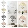 Wall Stickers |   3D Acrylic Mirror Wall Decoration Sticker Islamic Muslim Scripture Calligraphy Muslim Wall Art Quotes Home Decor Mural Wall Stickers black