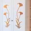 Wall Stickers |   3D Diy Flower Shape Acrylic Wall Sticker Modern Stickers Decoration Wall Stickers black