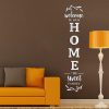 Wall Stickers |   3D Mirror Wall Stickers English Letters Home Family Self-Adhesive Acrylic Decals For Home Room Decor Wall Stickers black