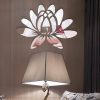 Wall Stickers |   Blooming Lotus Flower Acrylic Mirror Wall Sticker Set Diy Decal Home Mural Decor Wall Stickers gold