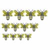 Wall Stickers |   Durable Cutout Bee Sticker Eye-Catching Practical Easy To Apply Wall Stickers golden