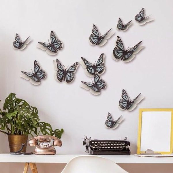 Wall Stickers |   Fashion Tile Convenient Sticker Eye-Catching Portable Wall Stickers blue