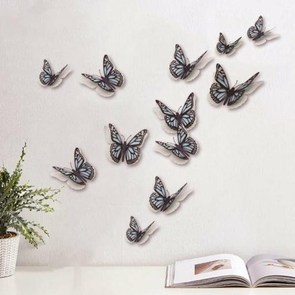 Wall Stickers |   Fashion Tile Convenient Sticker Eye-Catching Portable Wall Stickers blue